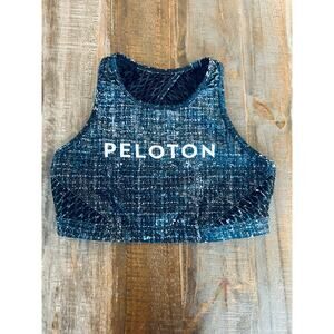 Peloton WITH Women's Stardust Tweed Sports Bra Size Small